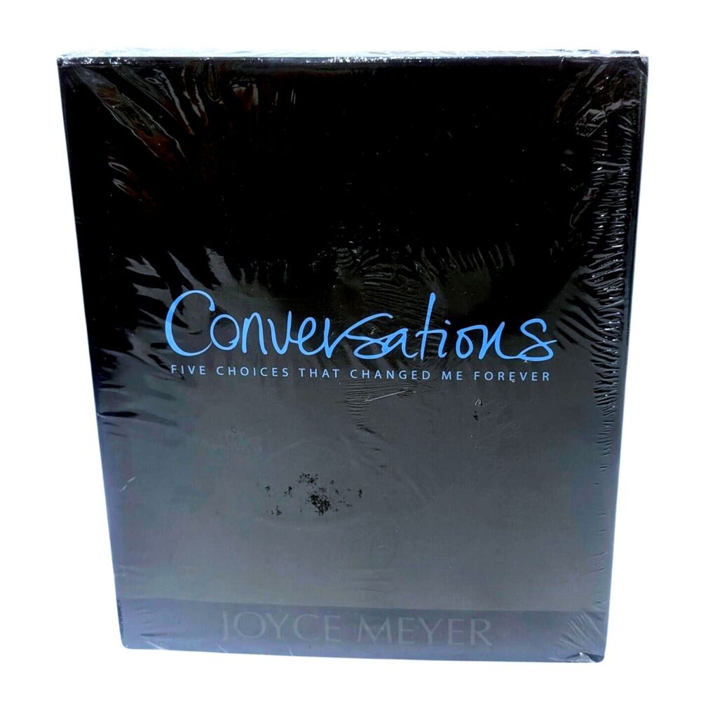 Joyce Meyer Conversations Five Choices That Changed Me Forever Book & 10 CDs New